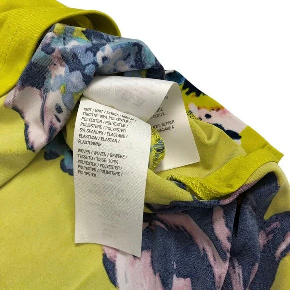 Susan Graver Floral Print Bell Sleeve Liquid Knit Tunic Top XL Boho Multicolor - Picture 10 of 10